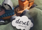 Set mesečnih mejnikov - oblaček